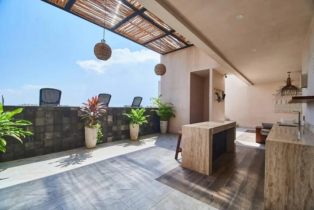 טולום Frida'S Artsy Condo With Own Mural, Outdoor Tub & Rooftop Pool 0*,  מקסיקו
