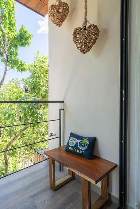 טולום Frida'S Artsy Condo With Own Mural, Outdoor Tub & Rooftop Pool דירה