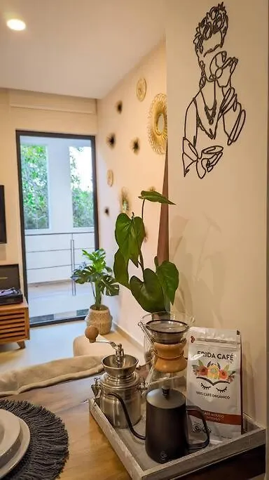 Apartment Frida'S Artsy Condo With Own Mural, Outdoor Tub & Rooftop Pool Tulum