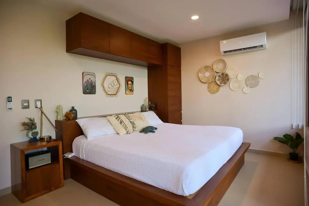 Frida'S Artsy Condo With Own Mural, Outdoor Tub & Rooftop Pool Tulum Mexico