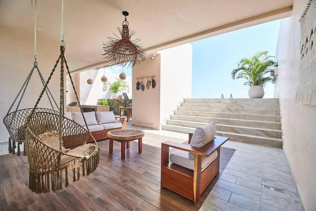 Apartment Frida'S Artsy Condo With Own Mural, Outdoor Tub & Rooftop Pool Tulum Mexico